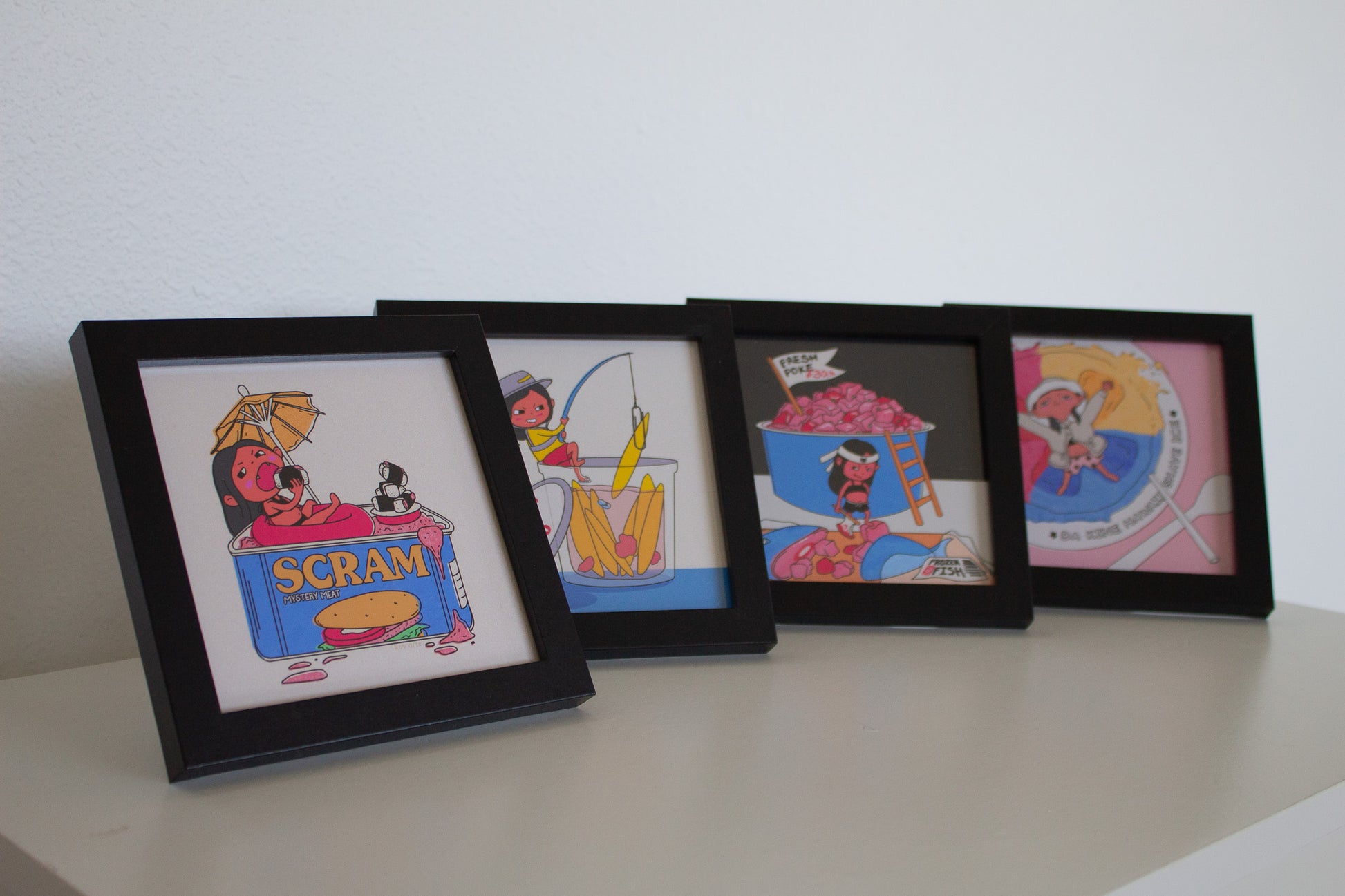 Hawaii Favorite Foods Mini Art Prints