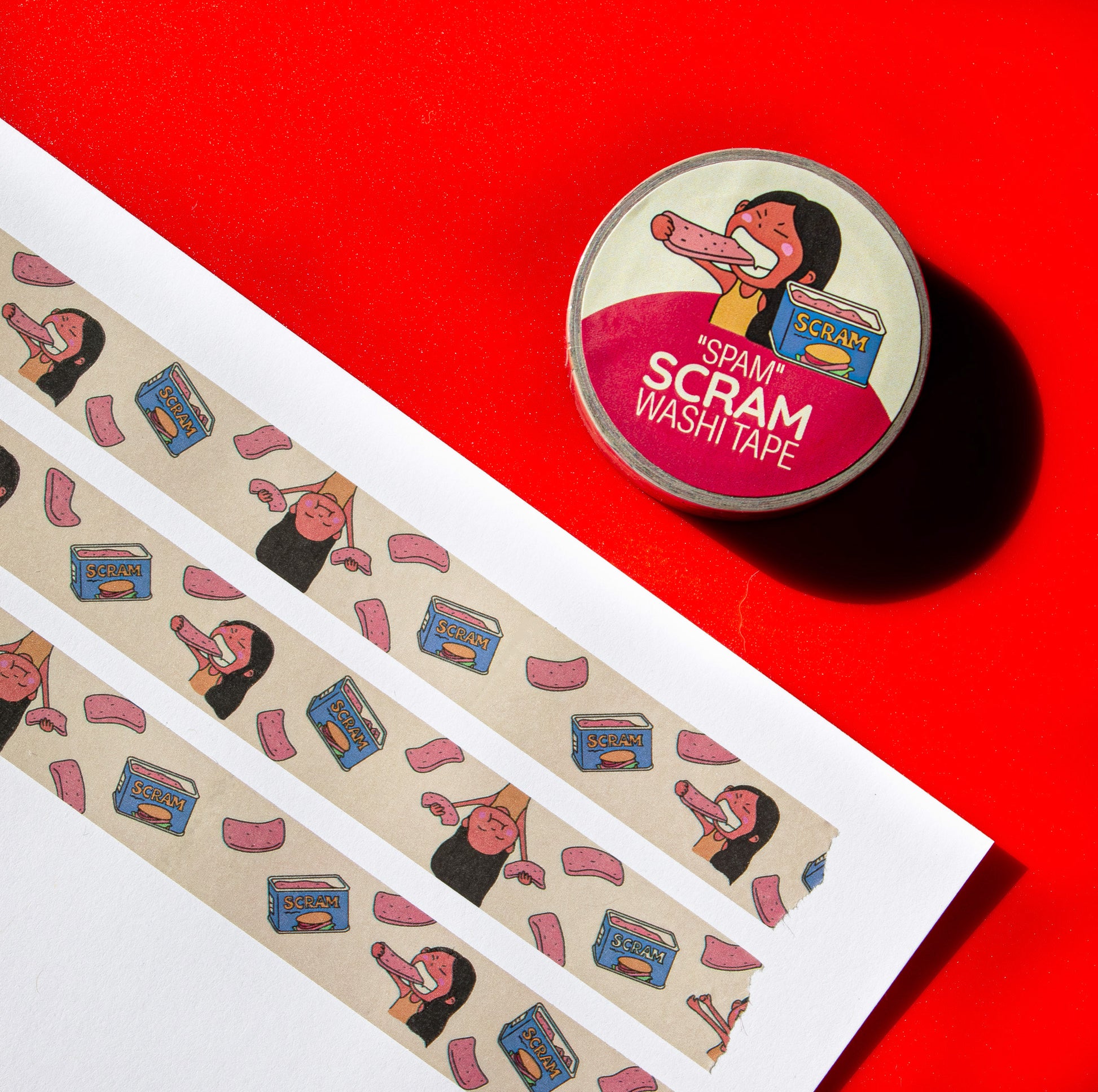 Spam Japanese Washi Tape
