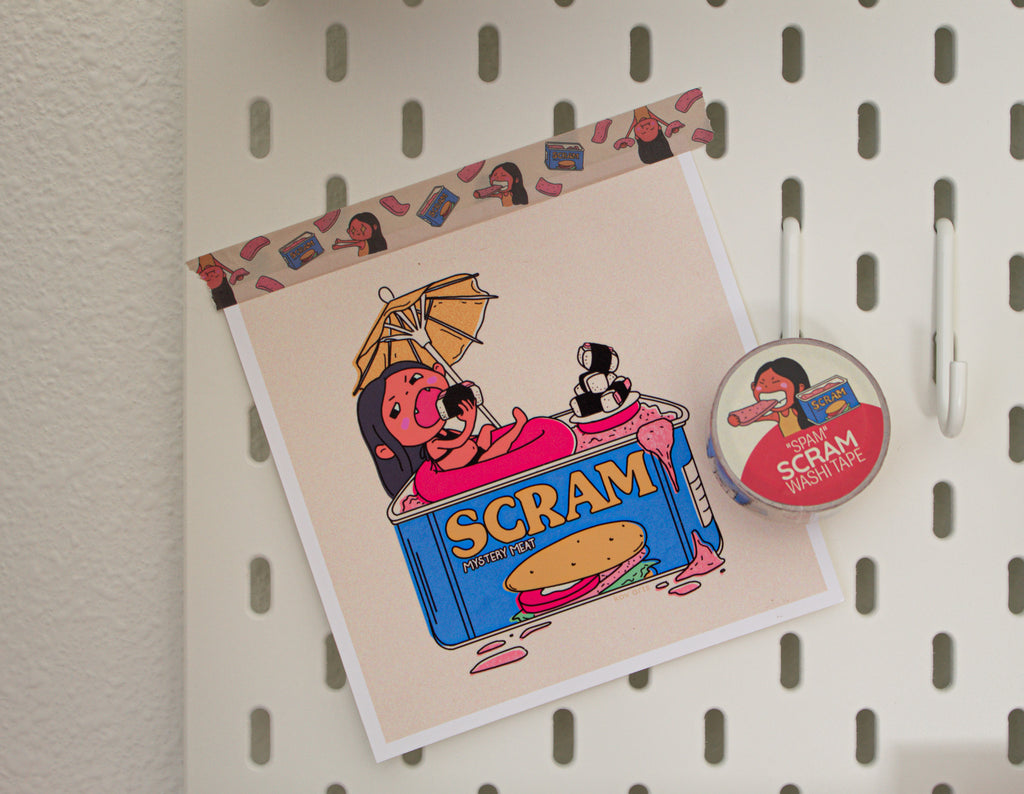 Spam Japanese Washi Tape